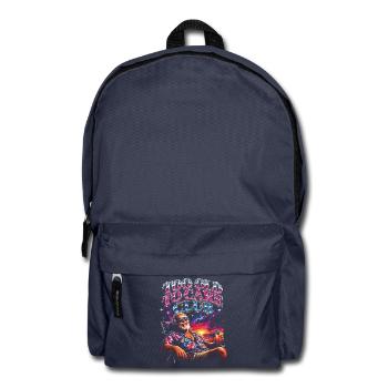 Too Old To Care Club Opa-Urlaub - Rucksack - Navy - Vorne