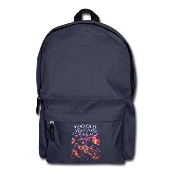 Trop vieux pour s’en soucier Vacances de grand-père - Sac à dos - bleu marine - Devant