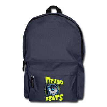 TECHNO BEATS - Rucksack - Navy - Vorne