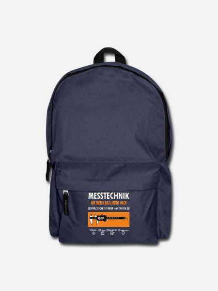 MESSTECHNIK ICH MESSE DAS LIEBER NACH - Rucksack - Navy