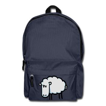 Schaf - Rucksack - Navy - Vorne
