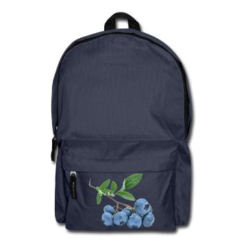 blueberry blaubeere heidelbeere veggie gemuese fru - Rucksack - Navy - Vorne