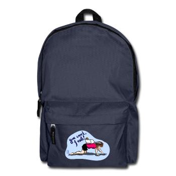 You work I rule - Rucksack - Navy - Vorne