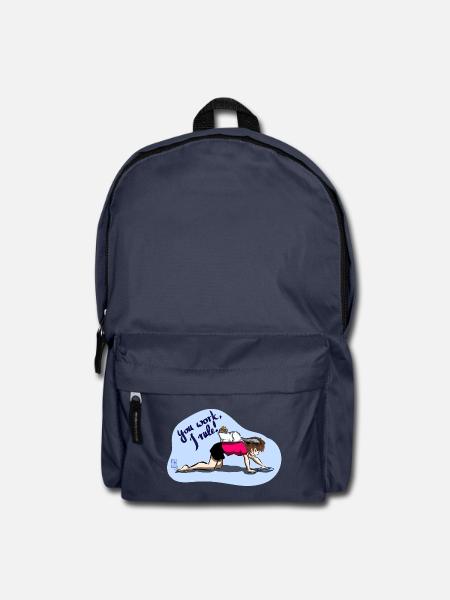 You work I rule - Rucksack - Navy