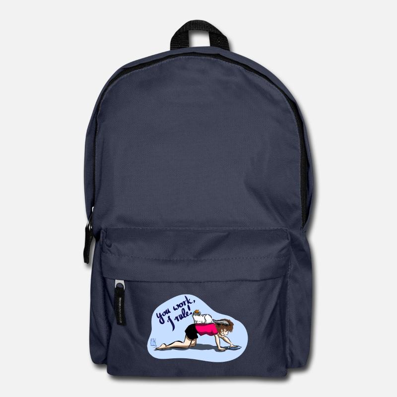 You work I rule - Rucksack - Navy