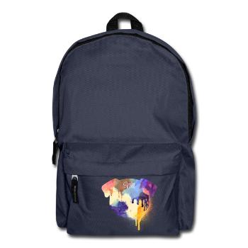 Colorful Pug - Rucksack - Navy - Vorne