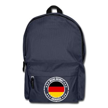 Meine Heimat ist ARENDSEE - Rucksack - Navy - Vorne