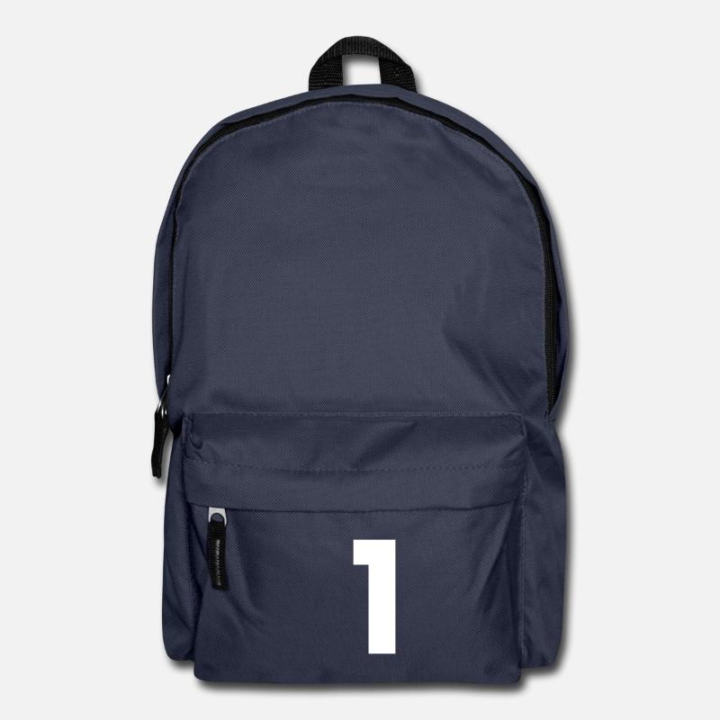 Numéro 1, numéro 1, 1, un, numéro un, un - Sac à dos - bleu marine
