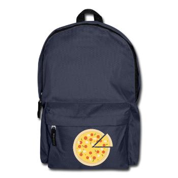 Pizza T-Shirts - Rucksack - Navy - Vorne