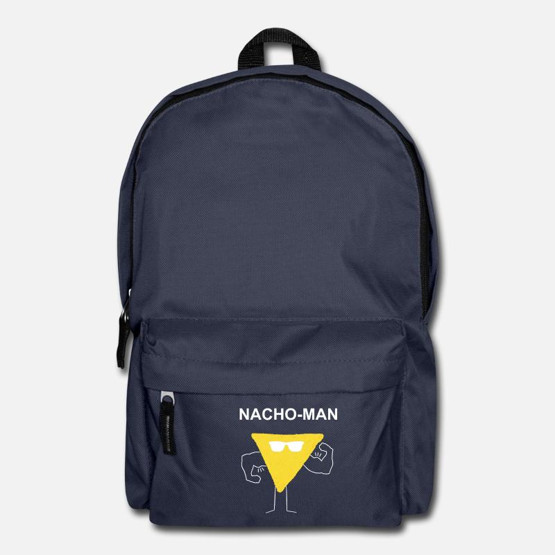 muscles Nacho Macho Man idée cadeau - Sac à dos - bleu marine