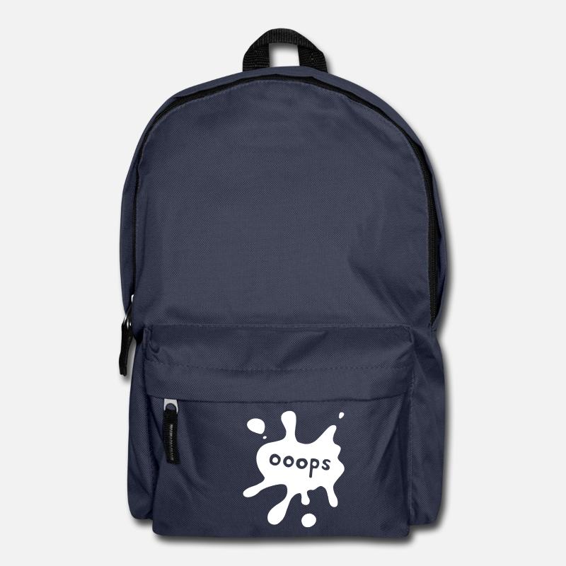 Spot ooops white - Backpack - navy
