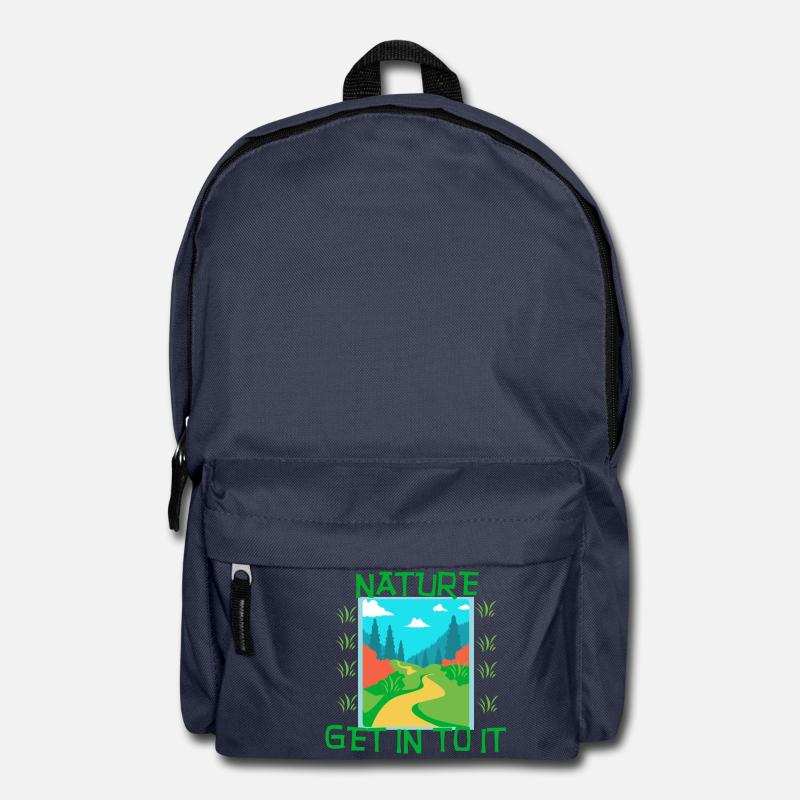 NATURE - Get in to it - Backpack - navy