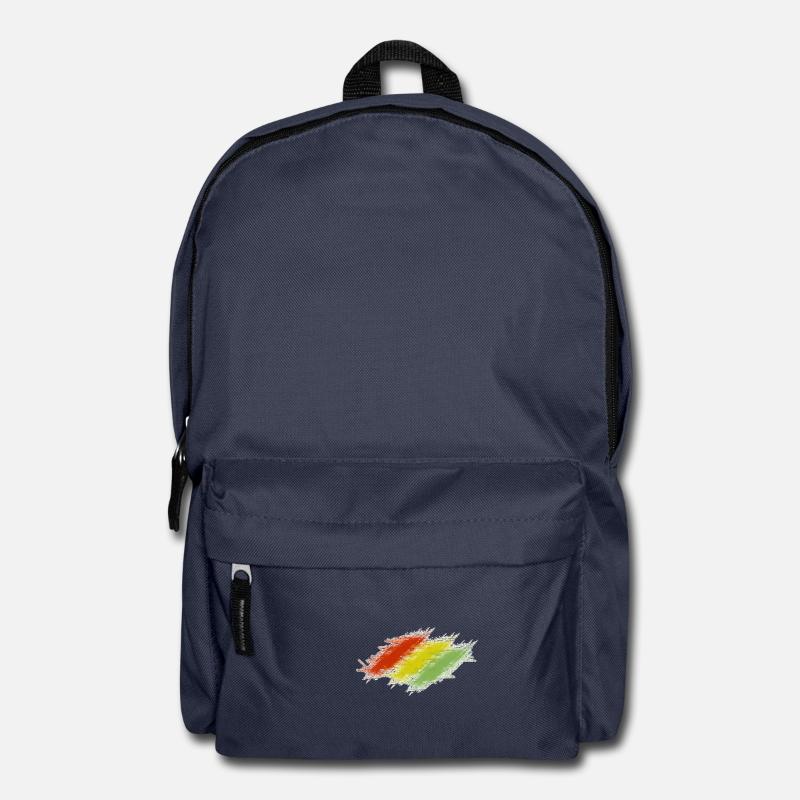 Rasta Scratches - Rucksack - Navy