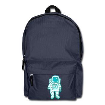 Astronaut Clipart - Rucksack - Navy - Vorne