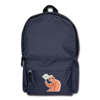 Sloth World Cup football World Cup gift - Backpack - navy - Front
