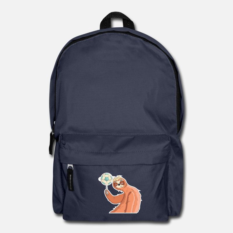 Faultier WM Fußball Weltmeisterschaft Geschenk - Rucksack - Navy