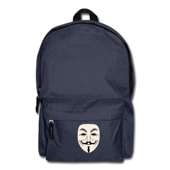 Masque anonyme - Sac à dos - bleu marine - Devant