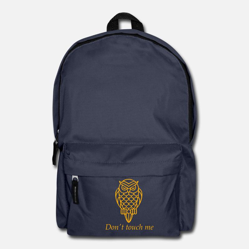 genervte Eule - Rucksack - Navy