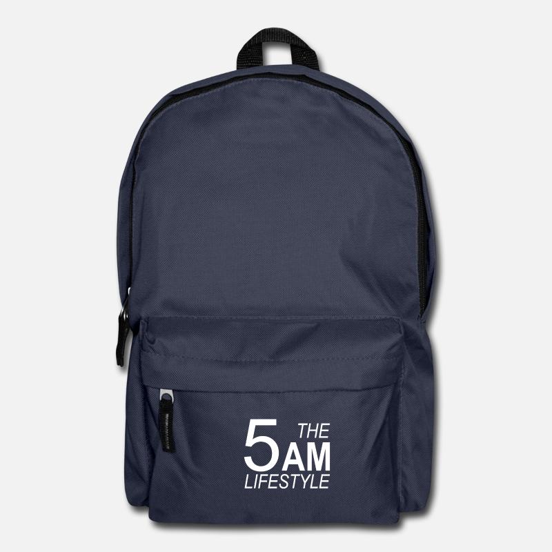 Der 5 Uhr Lebensstil - Rucksack - Navy