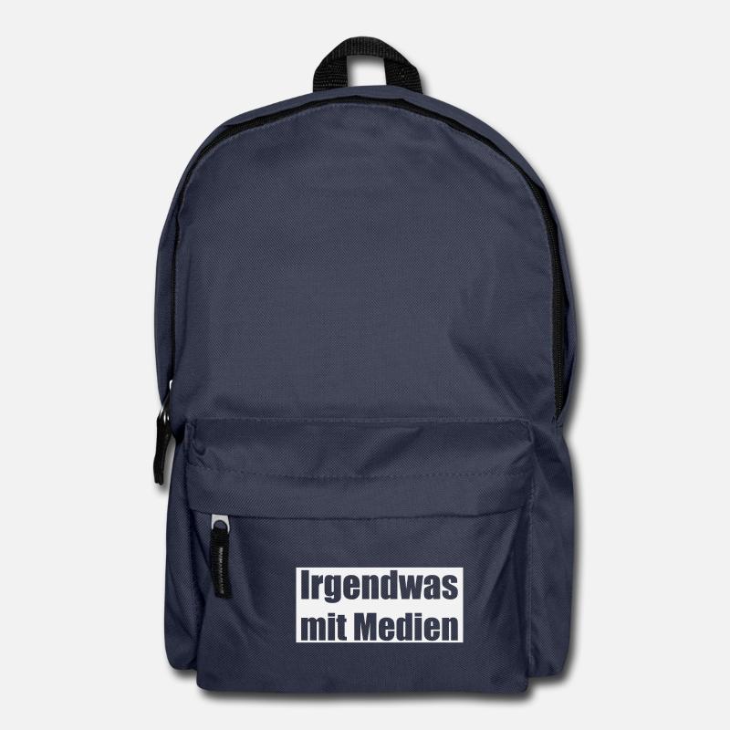 Irgendwas mit Medien - Rucksack - Navy