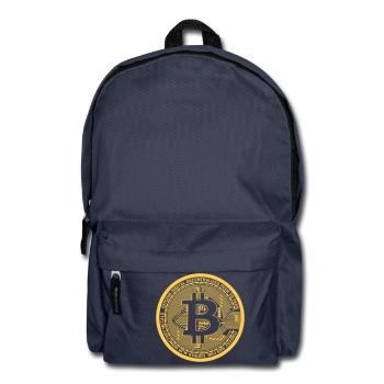 A Bitcoin - Rucksack - Navy - Vorne