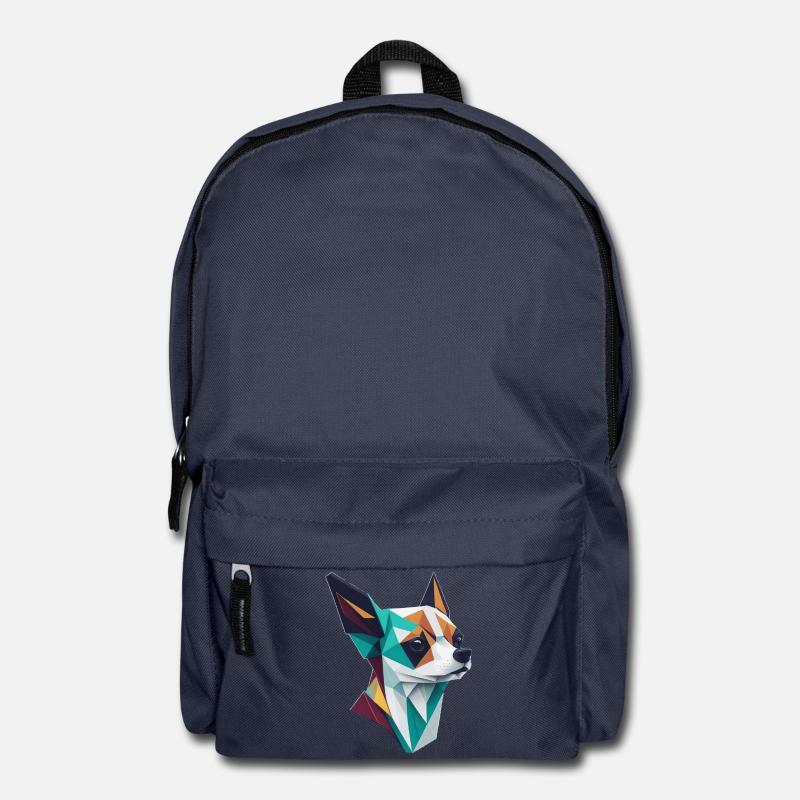 Chihuahua - Sac à dos - bleu marine