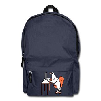 Pigeon Works Office Computer Keyboard Mouse Gamer - Backpack - navy - Front