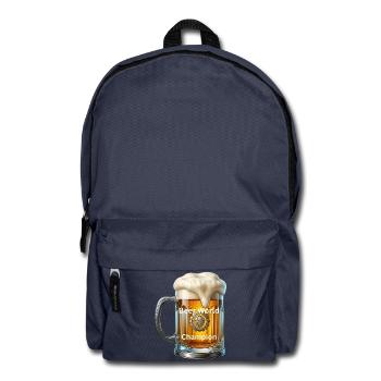 Beer World Champion - Backpack - navy - Front