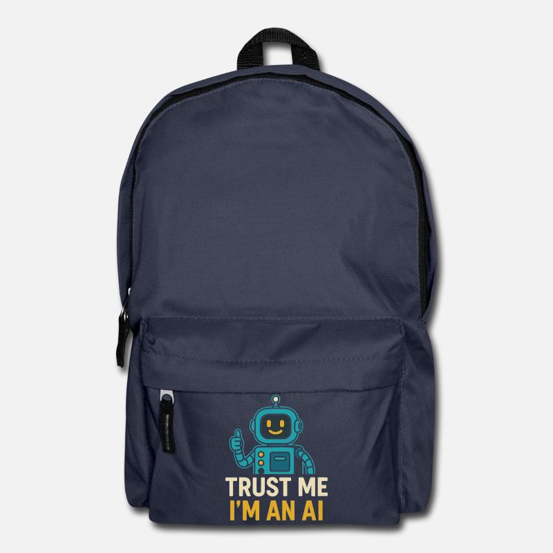 Glaub mir, ich bin eine KI - Rucksack - Navy