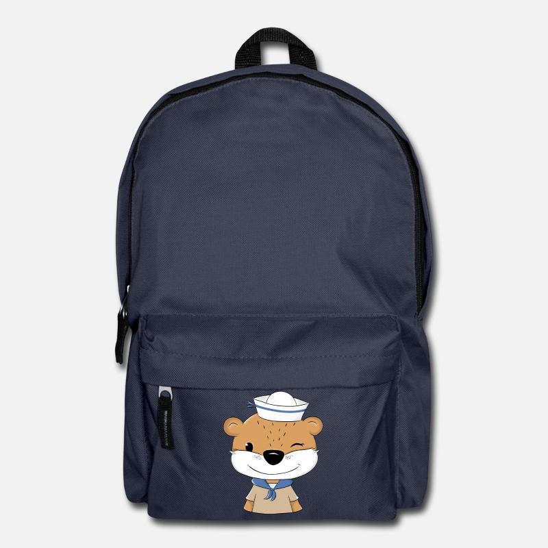 Loutre Marin - Sac à dos - bleu marine