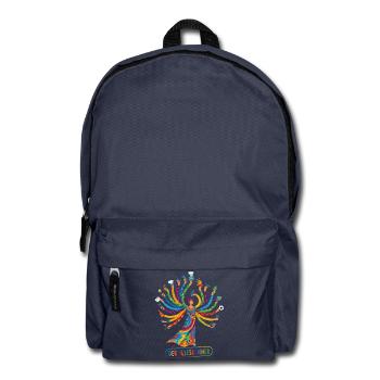 Alleskönner Tausendkünstler begabter Allrounder - Rucksack - Navy - Vorne