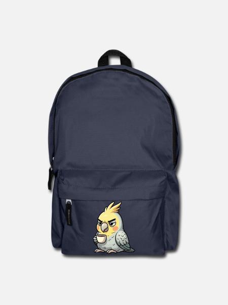 Nymphensittich Nymphensittiche Nymphensittichvogel - Rucksack - Navy