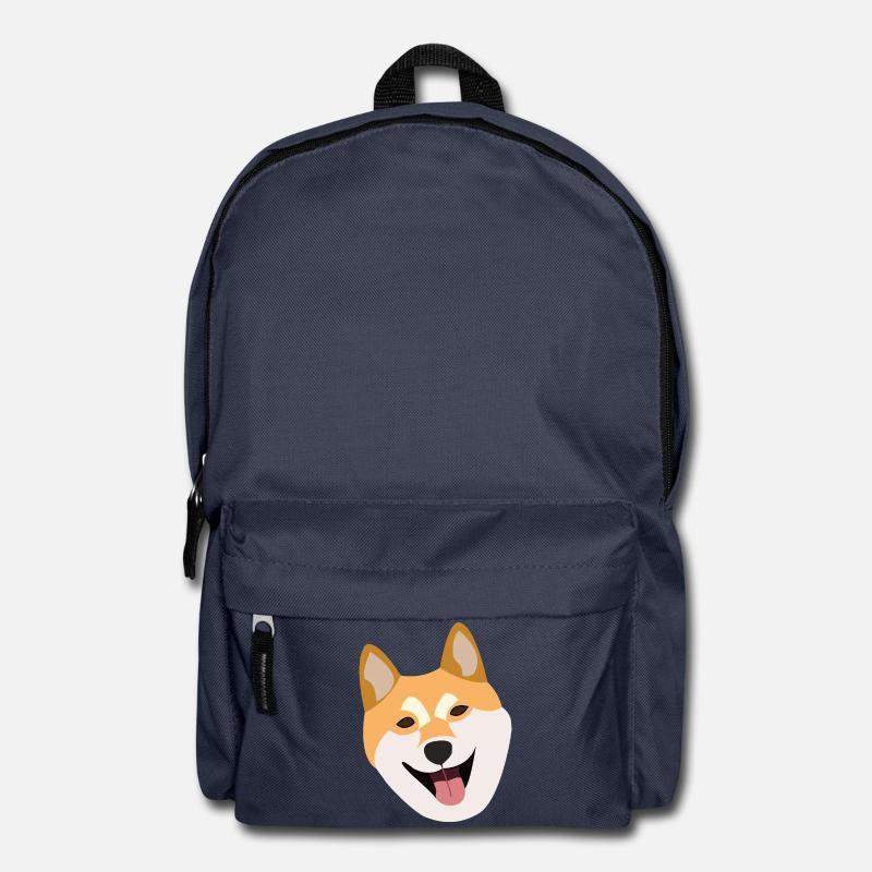 Shiba Inu - Rucksack - Navy