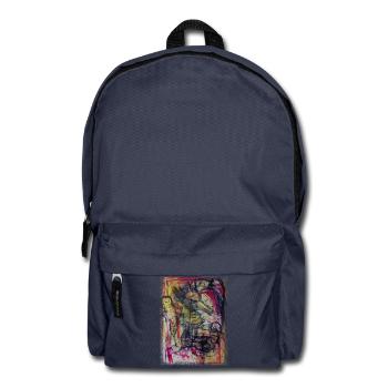 Seepferdchen - Rucksack - Navy - Vorne