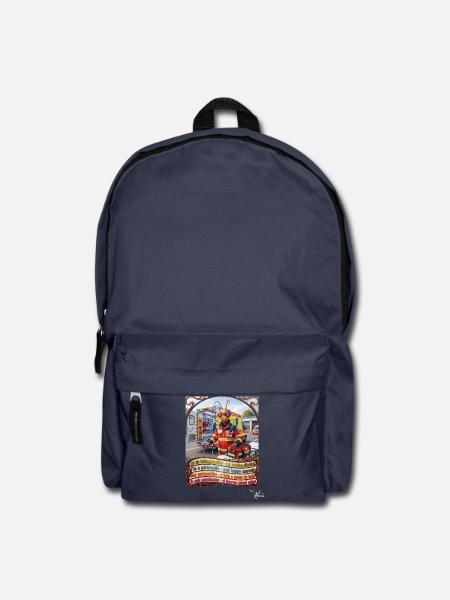 Heuschrecke JOGUE Rettungssanitäter in 4 Sprachen - Rucksack - Navy