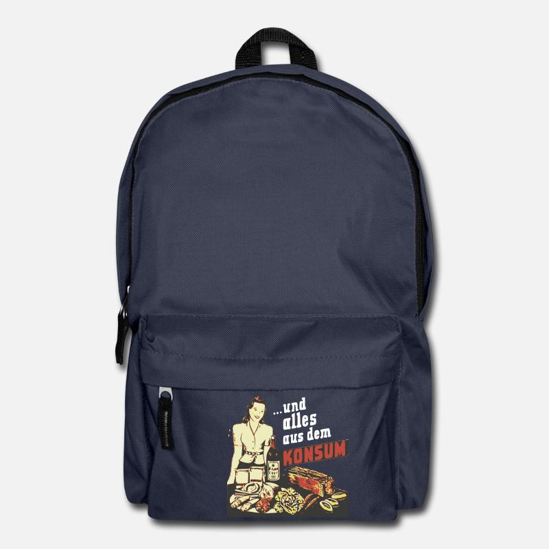 ... and everything from consumption - Backpack - navy