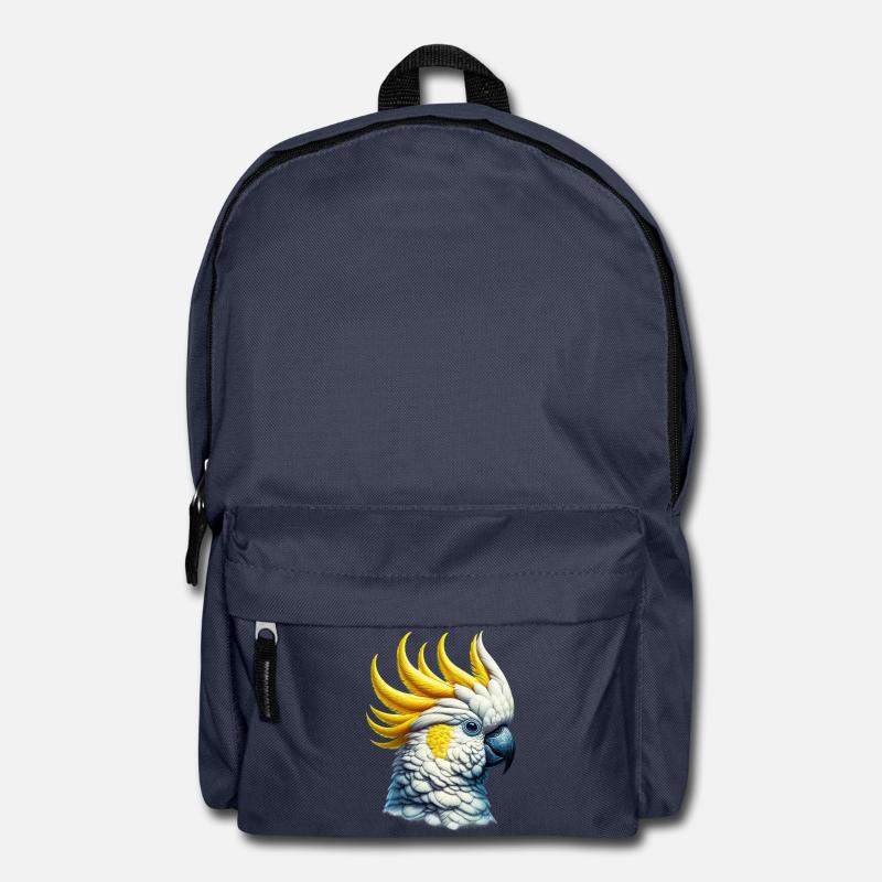 Kakadu-Papagei - Rucksack - Navy
