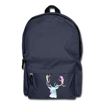 Hirsch - Rucksack - Navy - Vorne