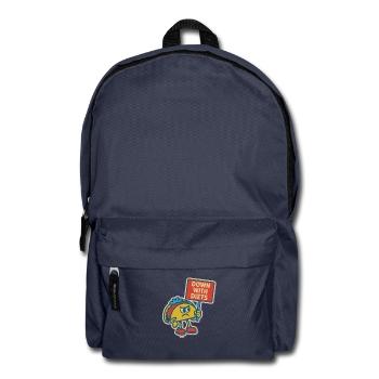 Protest Taco Against Diets - Backpack - navy - Front