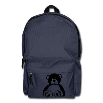 Teddybär - Rucksack - Navy - Vorne