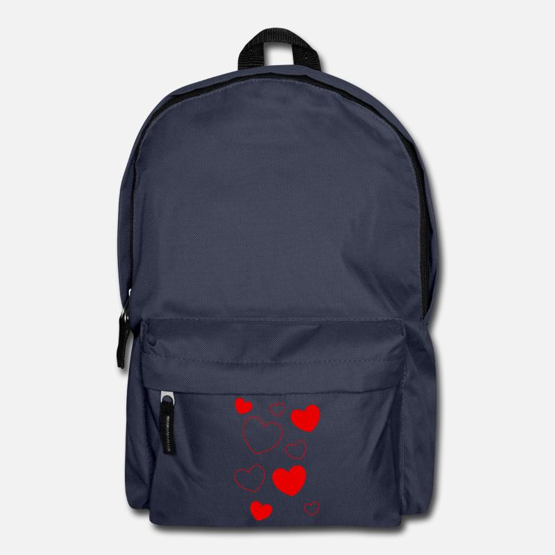 Cadeau Saint-Valentin Saint-Valentin - Sac à dos - bleu marine