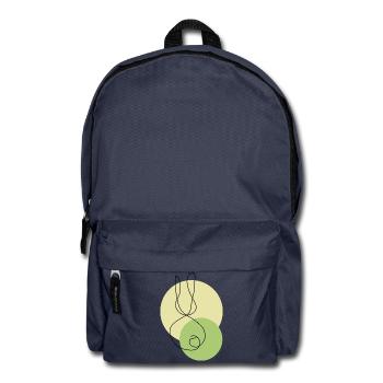 Hase lineart - Rucksack - Navy - Vorne