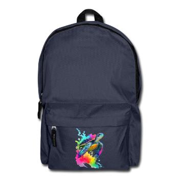 Tortue marine - Sac à dos - bleu marine - Devant