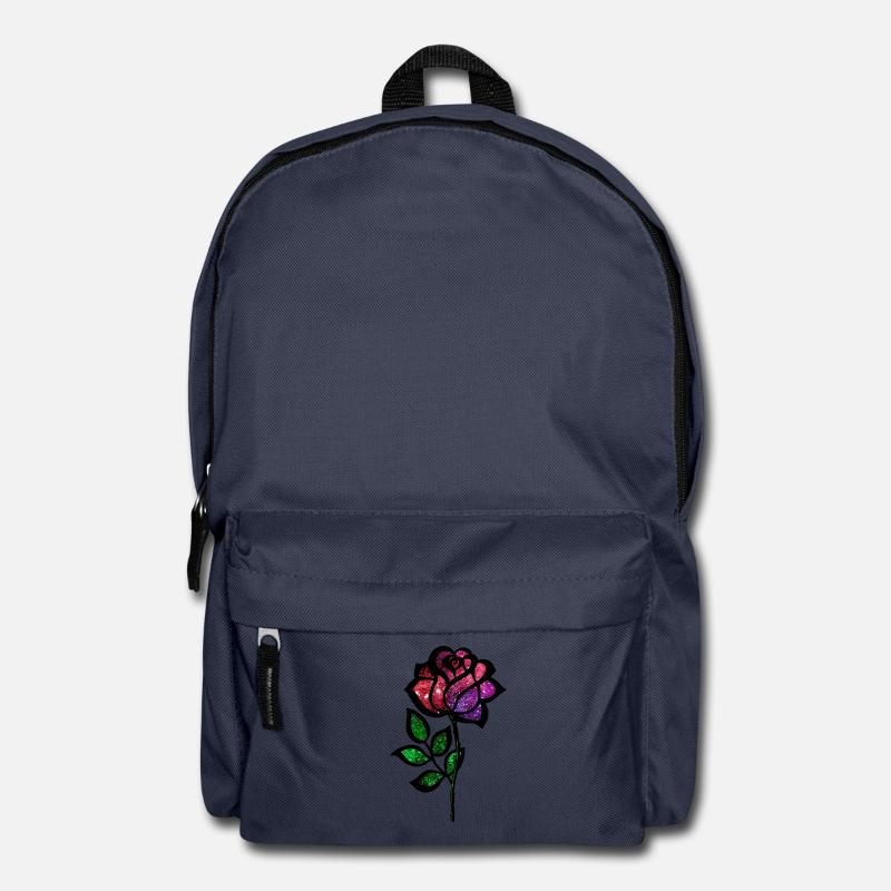 Rose Cosmique - Sac à dos - bleu marine
