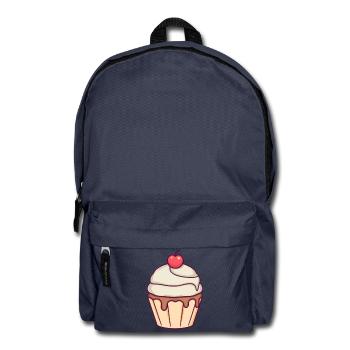 Cupcake baking, bakery, pastry shop - Backpack - navy - Front