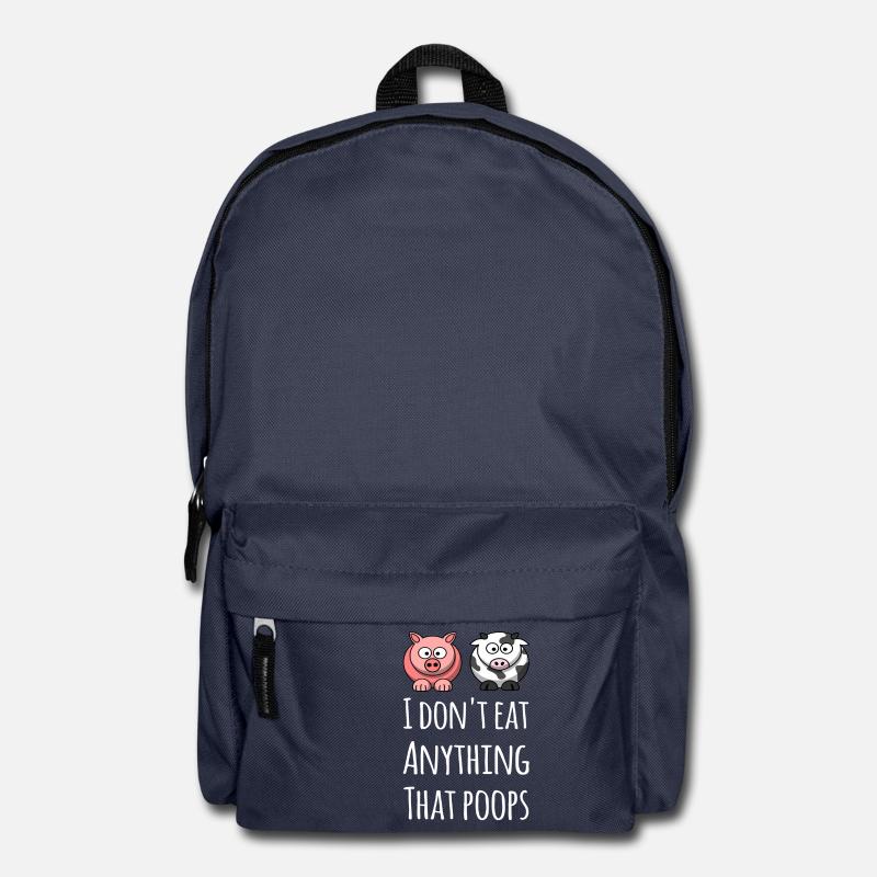 Vegan shirt - Backpack - navy