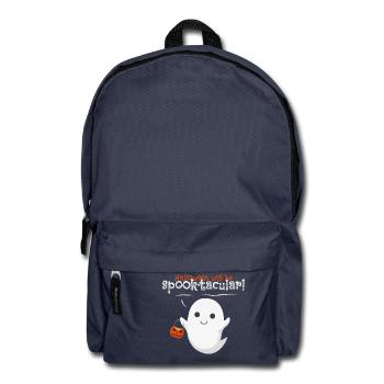 halloween ghost fantôme d'halloween - Sac à dos - bleu marine - Devant