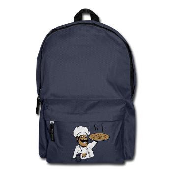 kochen koch pizza - Rucksack - Navy - Vorne