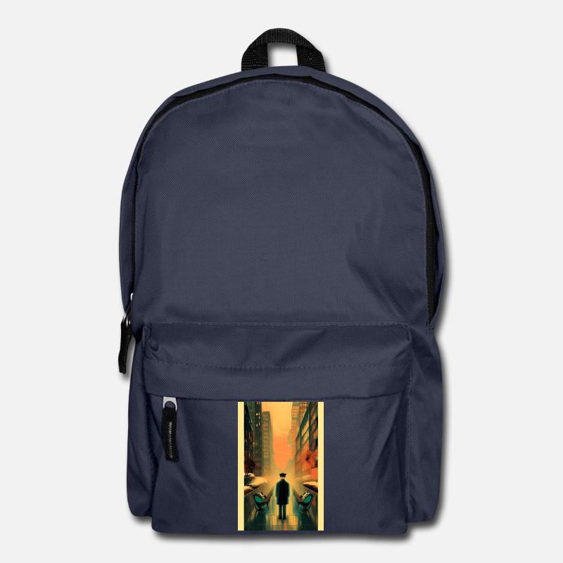 Rues 3 - Sac à dos - bleu marine