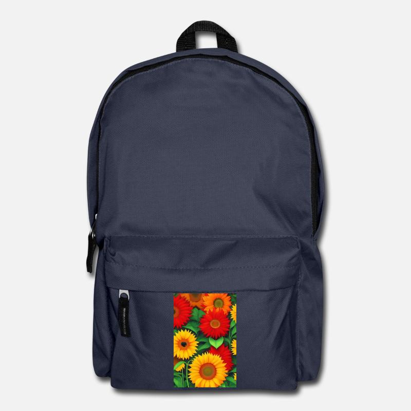 Tournesols - Sac à dos - bleu marine
